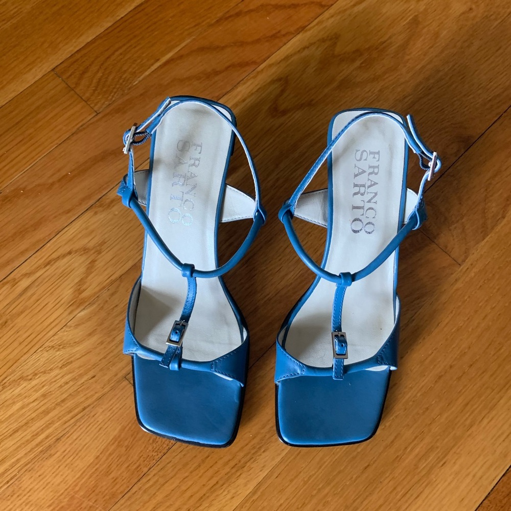 Blue Franco Sarto Sandals